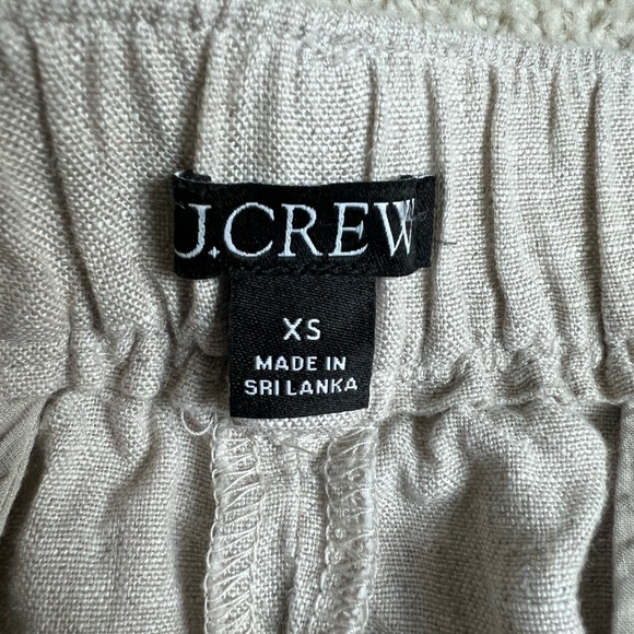 J. Crew 3" Harbor short in linen, XS, extra small - Picture 3 of 4